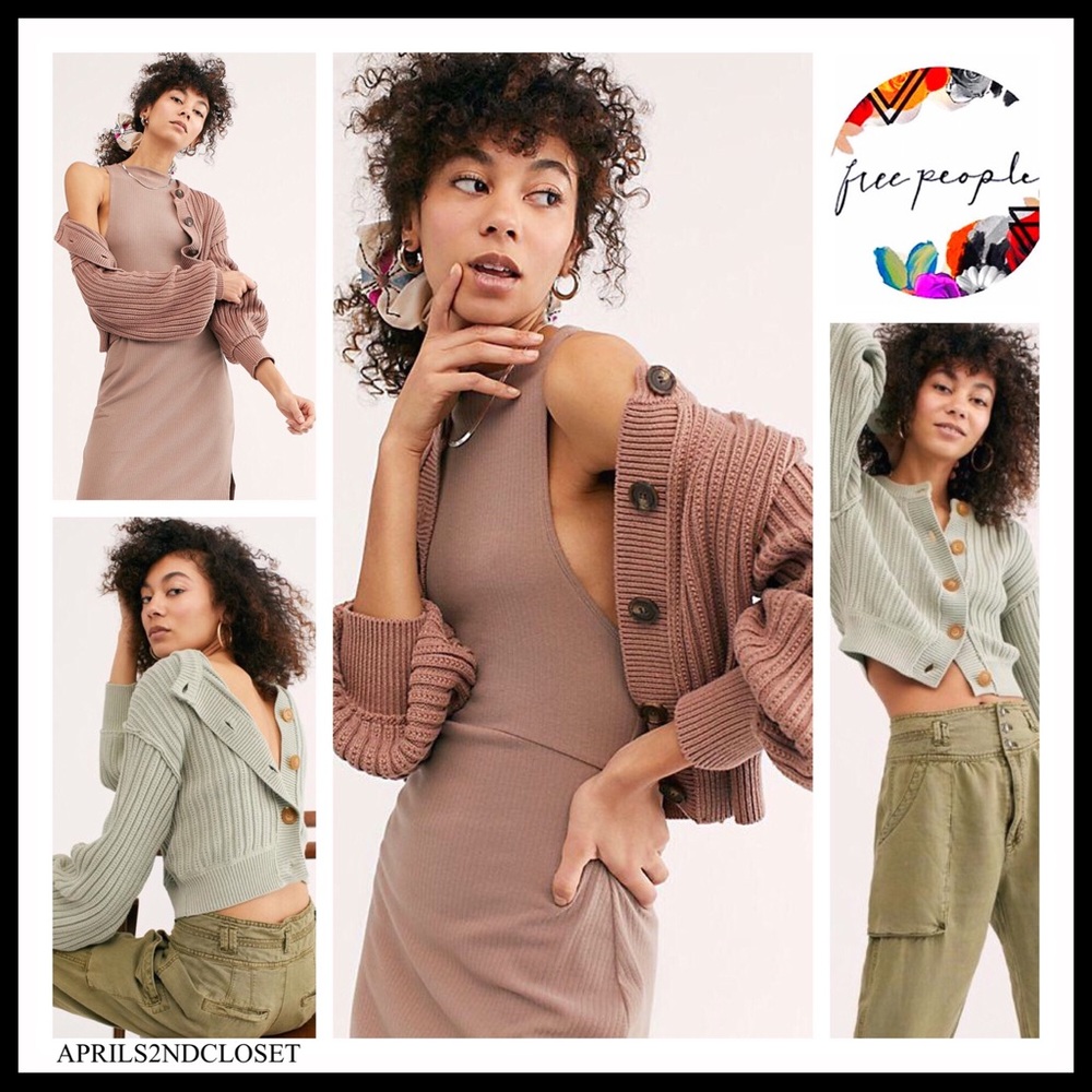 ❗️6-HOUR SALE❗️FREE PEOPLE LUXE KNIT CARDI A2C - Picture 8 of 16